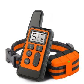 Dog Training Collar (Option: Orange)