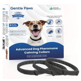 Pet Soothing Calming Collar Cat (Option: 3Packs dog of black)